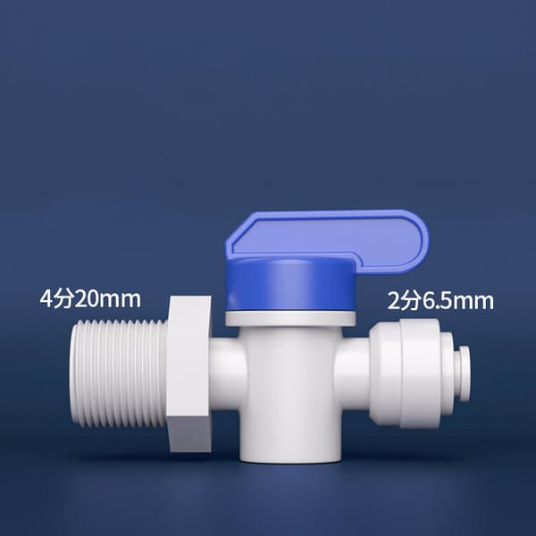 INF 10 stk Quick Connector Sæt - 1/2" hangevind til 1/4" Quick Connect kugleventil
