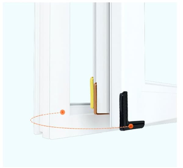 INF Sikkerhetshjørnebeskyttere, kantbeskyttere for møbler (4-pack)