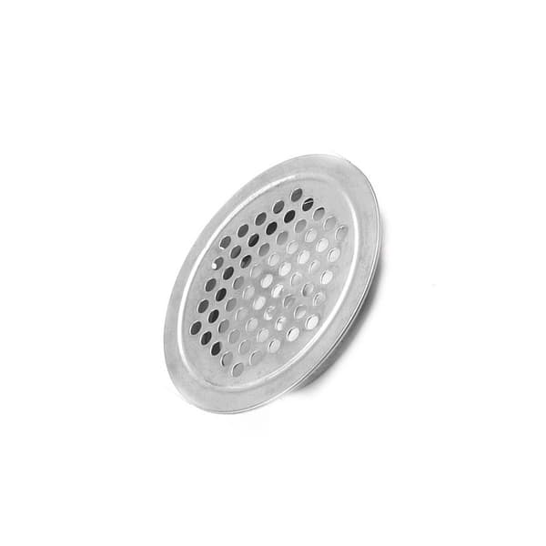 INF Ventilkåpa i rostfritt stål Silver - 10 st 0