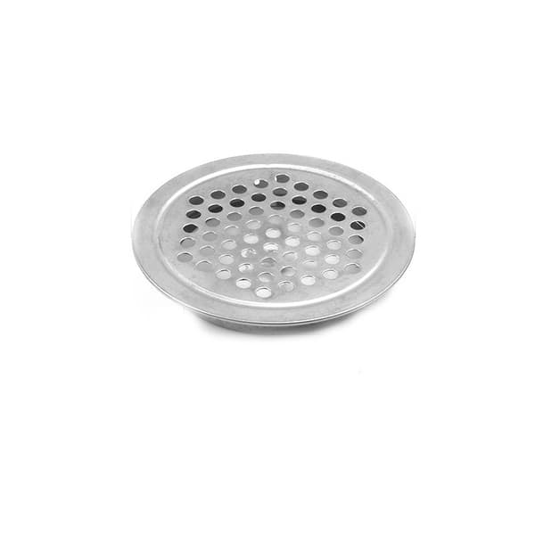 INF Ventilasjonsdeksel i rustfritt stål Sølv - 10 stk