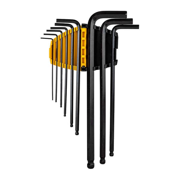 Extra lång kulände sexkantsnyckelsats Deli Tools EDL232309H, 1,5-10 mm, 9 st
