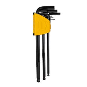 Extra lång kulände sexkantsnyckelsats Deli Tools EDL232309H, 1,5-10 mm, 9 st