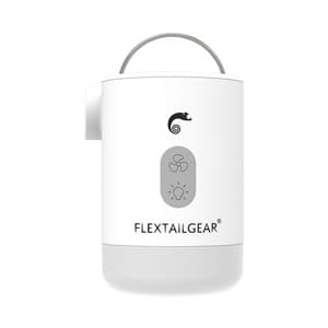Bärbar 4-i-1 luftpump Flextail Max Pump2 PRO (vit)