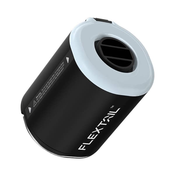 Bærbar 3-i-1 luftpumpe Flextail Tiny Pump 2X (sort)