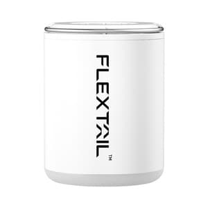 Bærbar 3-i-1 luftpumpe Flextail Tiny Pump 2X (hvit)