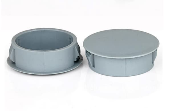 INF 20 mm hulpropper, plastikhuldæksler, der kan klikkes ind (10 stk.)