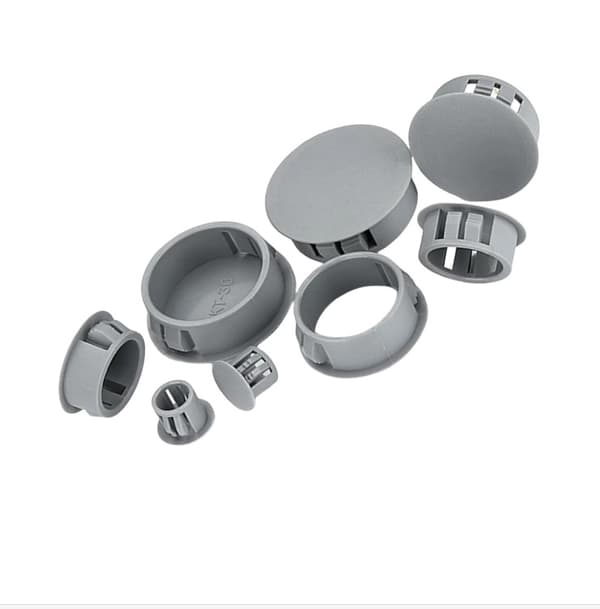 INF 20 mm hulpropper, plastikhuldæksler, der kan klikkes ind (10 stk.)