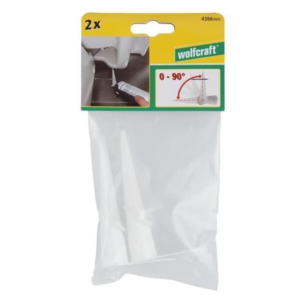 WOLFCRAFT - 2 vinkelkanyler för patron