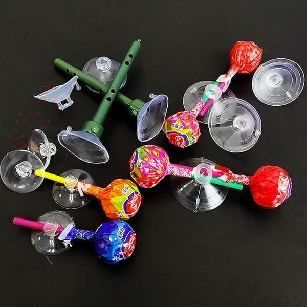 INF Sugekopper Klar gummi sugekopper til blomsterhandlere
