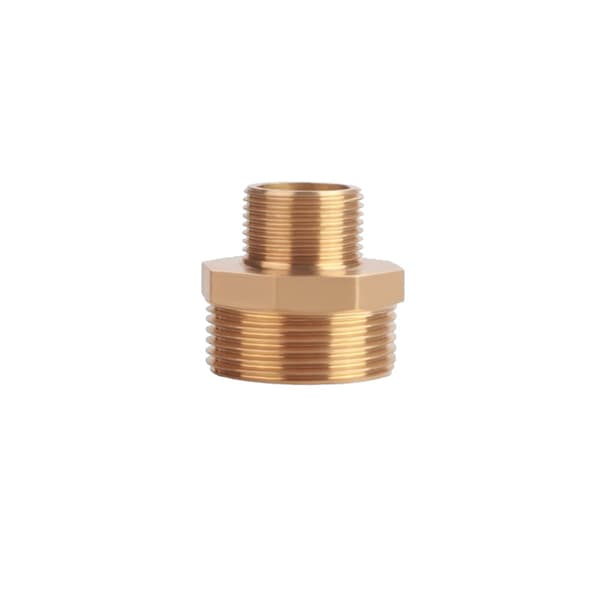 INF Messing Reduktionsfitting 6 mm til 1,2 tommer