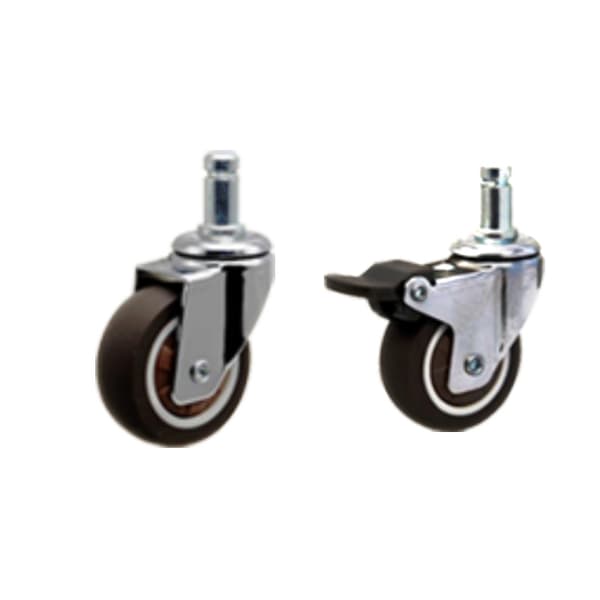 INF Kraftige TPR-stammehjul - 4-pakninger Single wheel