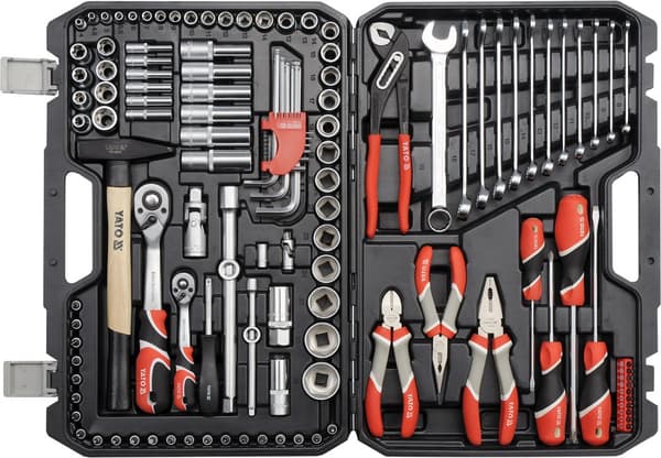 Yato YT-38901 työkalusarja XXL 1/4-1/2" 122 tuotetta