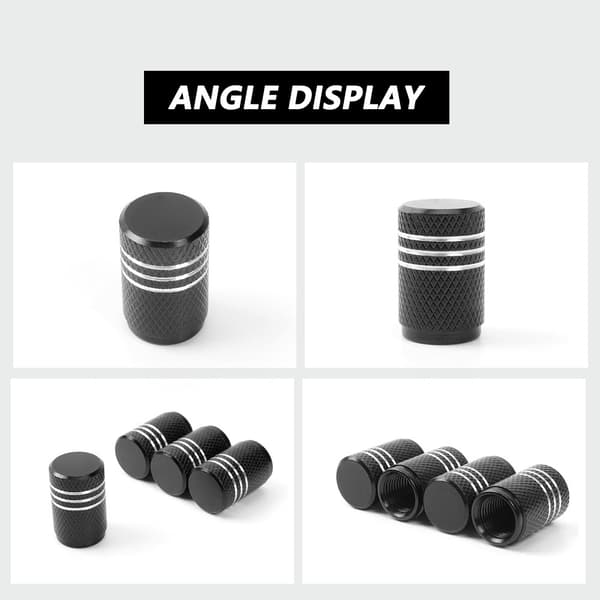 INF Tesla Model 3 X Y S Tubeless Tire Valve Stem Caps