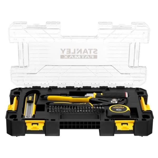 STANLEY FATMAX Stakbox L Multi-Compo Box - 44 delar - Blandade verktyg