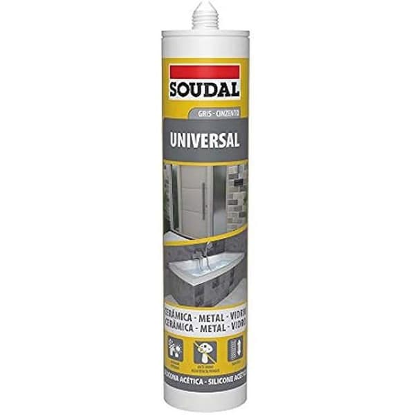 Silikon Soudal Acida U - SOUDAL - 280 ml - Livsmedelsgodkänd silikon - Elastisk - Allmän användning