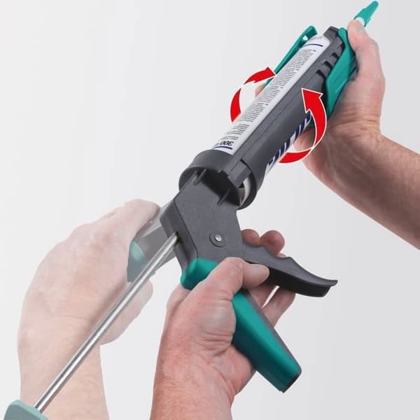 Mekanisk patronpistol för silikontätning - MG 200 wolfcraft 4352000