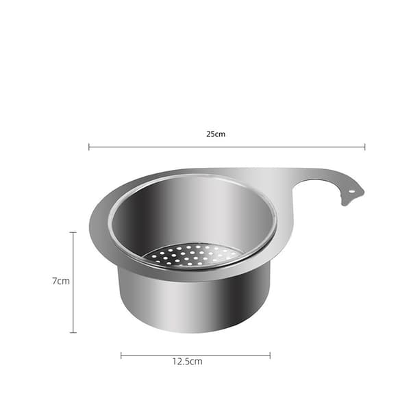 INF Svanhals sil korg, platsbesparande design