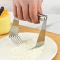 Miniatyrbild 3 av 6: INF Degblender i rostfritt stål för bakning, köksredskap