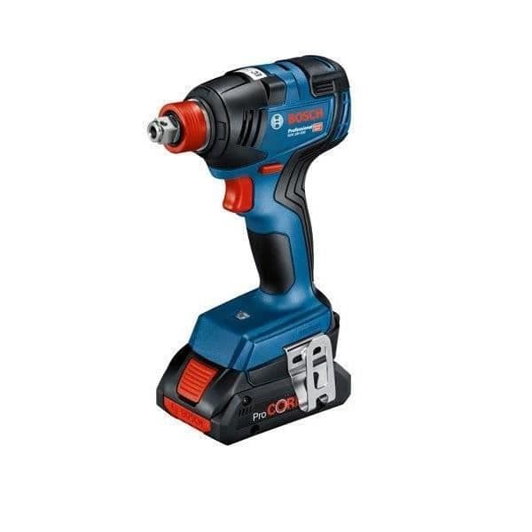 Pack 5 verktyg: GSR 18V-55 + GST 18V-125 S + GKS 18V-57-2 + GSA 18V-28 + GDX 18V-200 + 3 batterier 4,0Ah + GAL 18V-40 + påse L