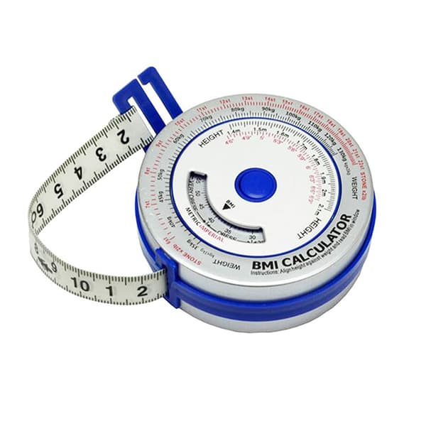 INF BMI Aluminiumsmålebånd - 1,5M Blå