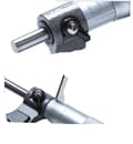 Miniatyrbilde 3 av 4: INF Presisjon 0-1 tommers utvendig mikrometer, U-formet, 0,001 tommers gradering