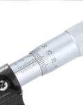 Miniatyrbilde 2 av 4: INF Presisjon 0-1 tommers utvendig mikrometer, U-formet, 0,001 tommers gradering