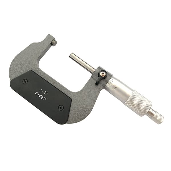 INF Presisjon 0-1 tommers utvendig mikrometer, U-formet, 0,001 tommers gradering