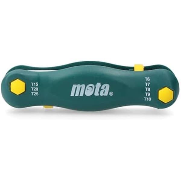 Torx nyckelsats - MOTA - Lr81 - Stål - Svart - Knivtyp