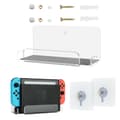 Miniatyrbillede 1 af 5: INF Vægbeslag til Nintendo Switch-konsol - Klar Akryl