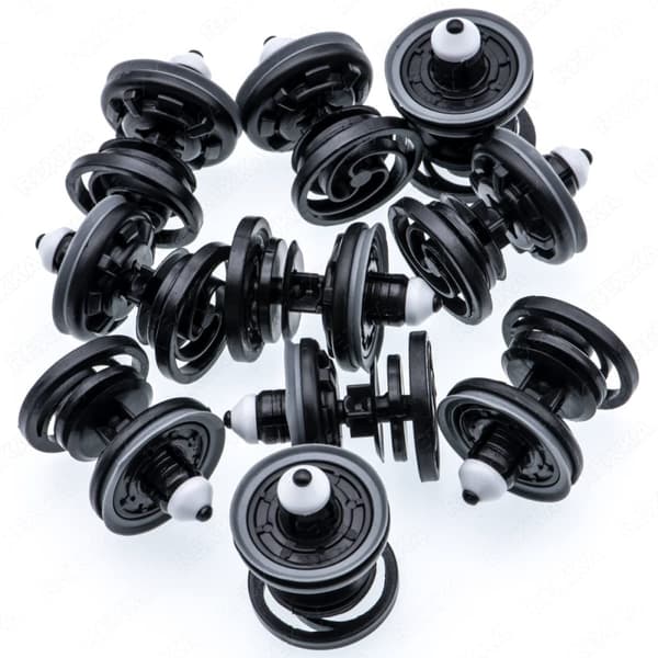 INF 40 stk. Bil Dørpanelklips 7L6868243 Kompatibel med VW Passat Tiguan Jetta Golf