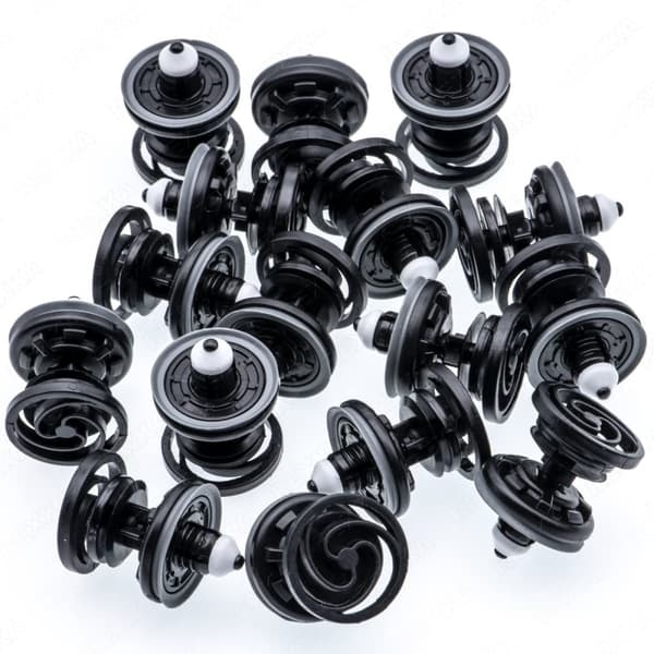 INF 60 stk. Bilbekledningsklips for VW Passat Tiguan Audi A6 A8 TT 6Q0868243 Innvendige dørpanelklips