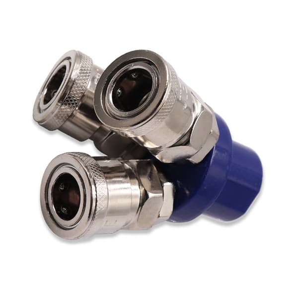 INF Pneumatisk hurtigkobling, 3-veis 1/4"-kontakt