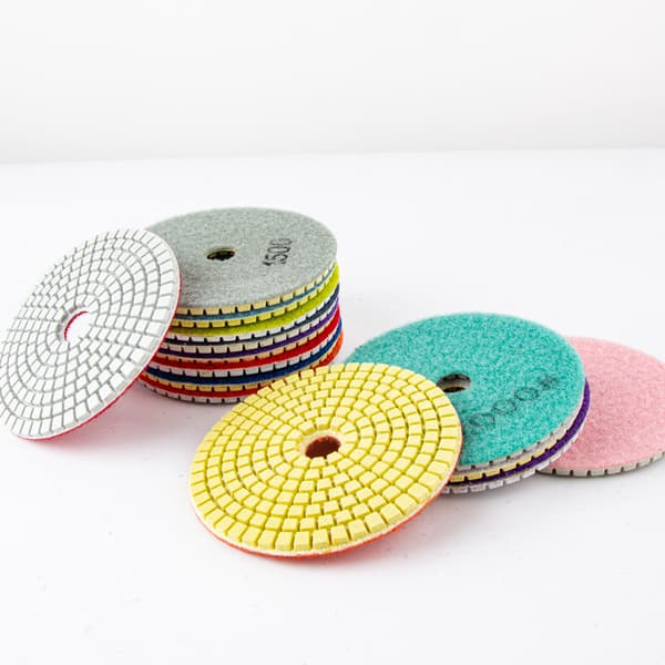 INF Set med 8 diamantslipskivor, 4 tum