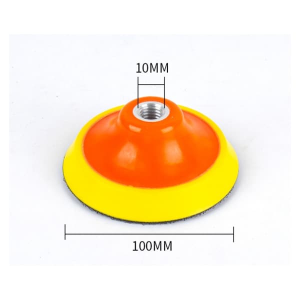 INF 4 tommers 100 mm slipeskive med 10 mm spindel