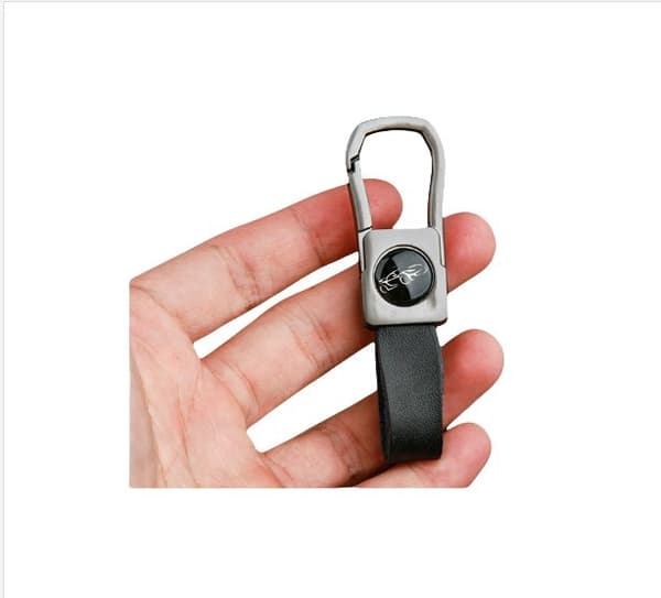 INF Premium Bilnyckelring i Zinklegering för Män - Silverfinish