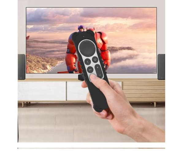 INF Beskyttende silikondekselsett for Apple TV 4K-fjernkontroll