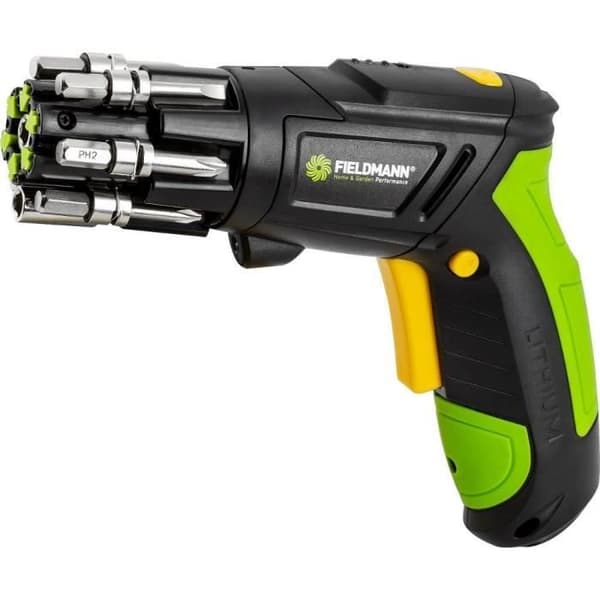 Verktygssats med sladdlös skruvmejsel - Fieldmann - FDG 5018-108AR