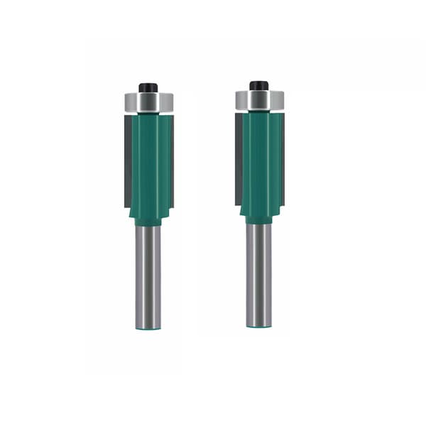 INF 1/4" Shank Trim Fræserbit med Skær (2-pak) D