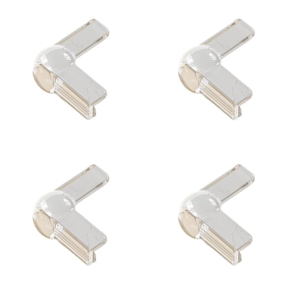 INF Klara L-formade hörnskydd med airbag (4-pack)