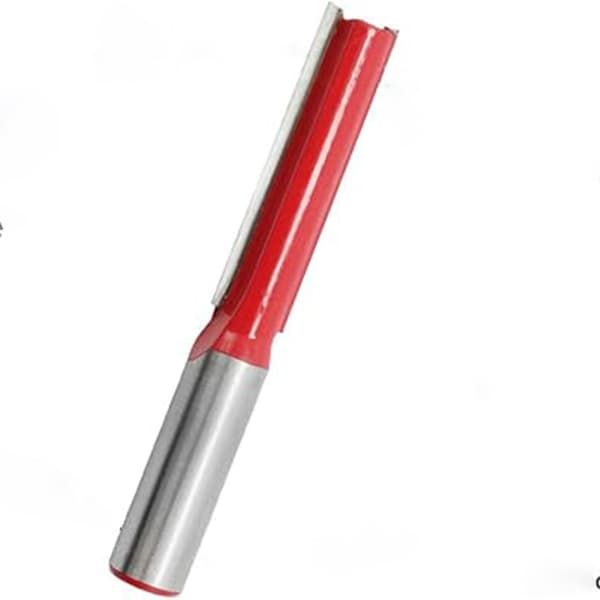 INF 1/4" Shank Raka Fräs med Skär (2-pack) D