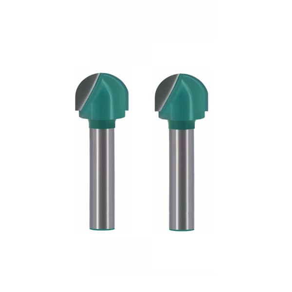 INF 1/4" Shank Round Bottom Router Bit (2-pack) A