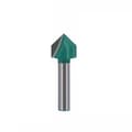 Miniatyrbillede 4 af 4: INF V-Groove Router Bit Sæt - 1/4 Tomme Skaft, Twin Pack A