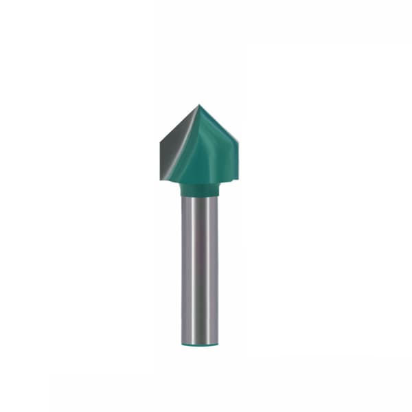 INF V-Groove Router Bit Sæt - 1/4 Tomme Skaft, Twin Pack A