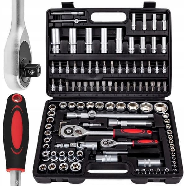 Topnøgleværktøjssæt Torx topnøgler, bits-kasse, 108 dele.