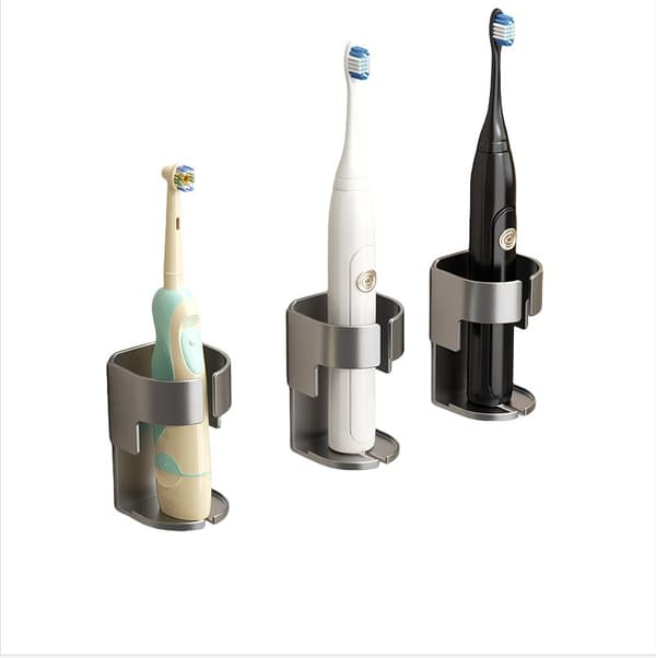 INF Elektrisk tandborsthållare (3-pack) Grå