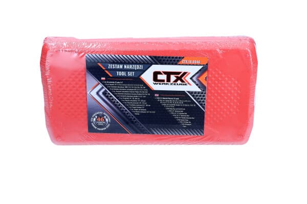 CTX WERKZEUGE -TYÖKALUSETTI 46 OSAA