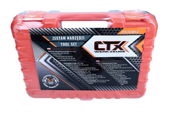 CTX WERKZEUGE -TYÖKALUSETTI 53 OSAA