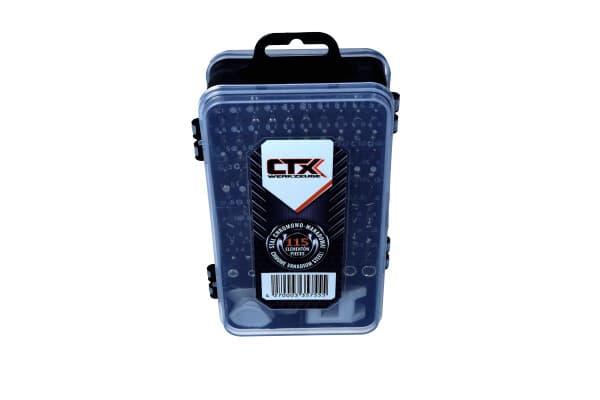 CTX WERKZEUGE 115-OSAINEN RUUVITALTTA