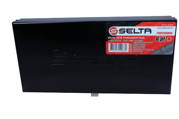 SELTA-TYÖKALUSETTI 1/4", 16-OSAINEN