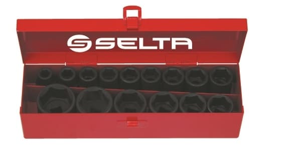 SELTA HYLSY 1/2" ISKUKYTKIN 15 MM 6-KULMA LYHYT